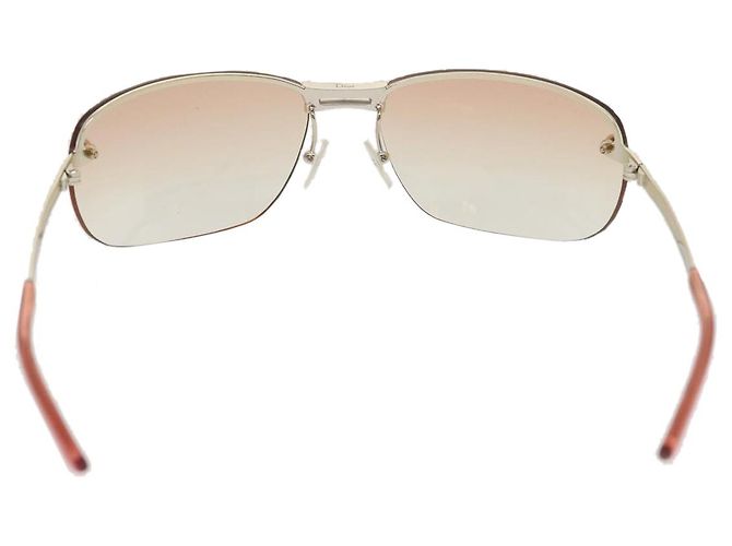 Christian Dior Gafas de sol Plata Rosa Auth am2513sol - vista 3