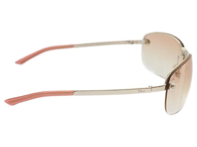 Christian Dior Gafas de sol Plata Rosa Auth am2513sol - vista 5
