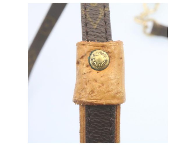 LOUIS VUITTON Monogram Leash Baxter Collier Baxter Dog Leash LV Auth am2166g Monogramme - vue 11