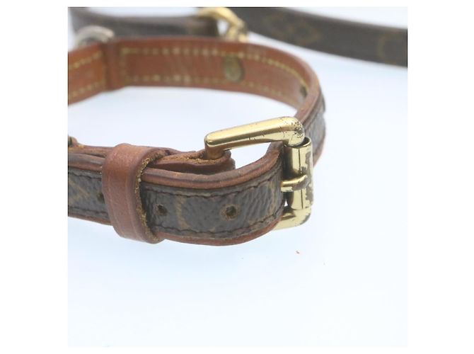 LOUIS VUITTON Monogram Leash Baxter Collier Baxter Dog Leash LV Auth am2166g Monogramme - vue 4