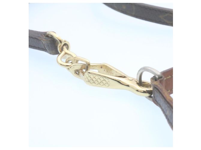 LOUIS VUITTON Monogram Leash Baxter Collier Baxter Dog Leash LV Auth am2166g Monogramme - vue 8