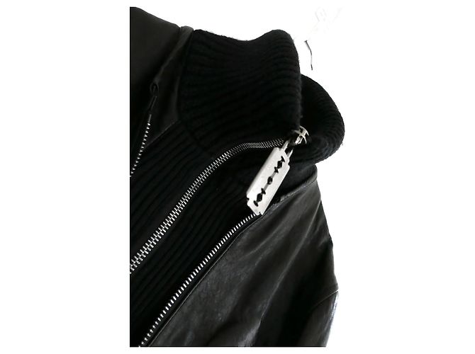 Giacca in pelle a strati con scheletro in rilievo Philipp Plein - vista 8