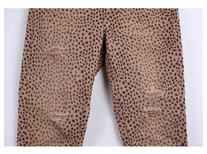 Maison Scotch Leoparden-Jeans - Ansicht 3