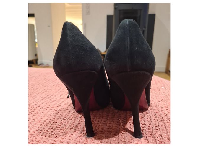 Pompe di Louis Vuitton 39,5 In perfette condizioni Nero - vista 5