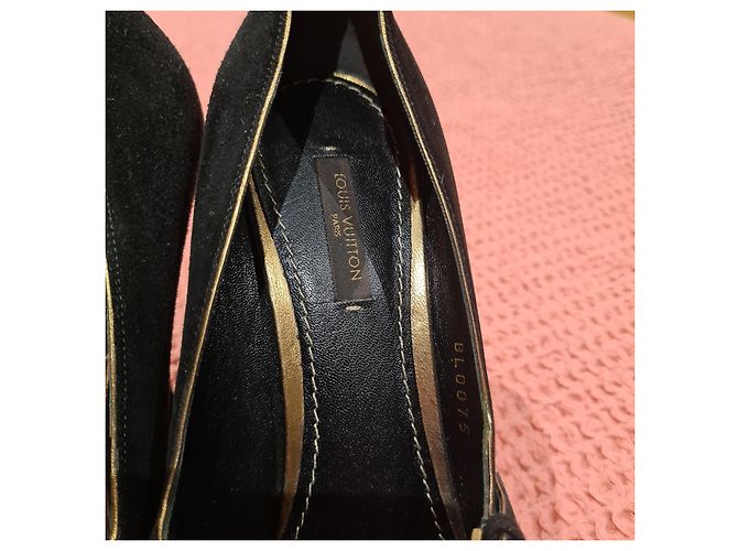 Pompe di Louis Vuitton 39,5 In perfette condizioni Nero - vista 6