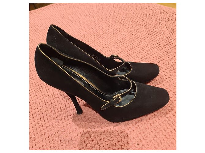 Pompe di Louis Vuitton 39,5 In perfette condizioni Nero - vista 8