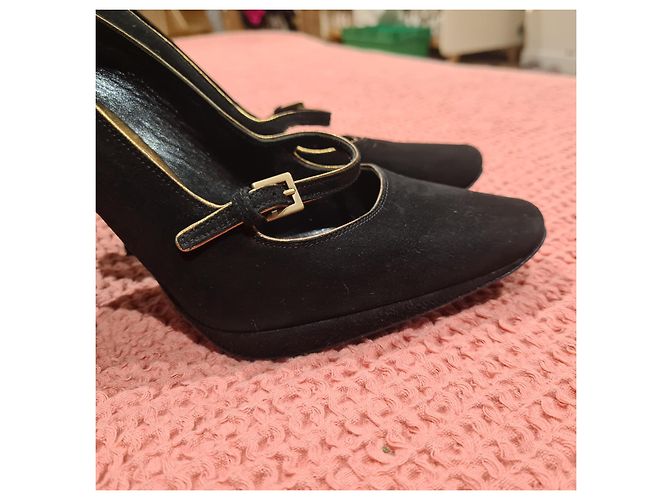 Pompe di Louis Vuitton 39,5 In perfette condizioni Nero - vista 9