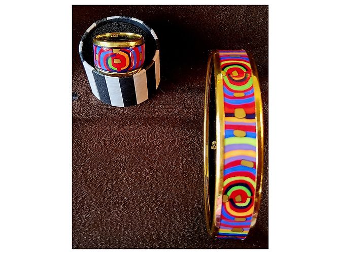 Bracciale chic Frey Wille in stile HERMÈS Multicolore - vista 10