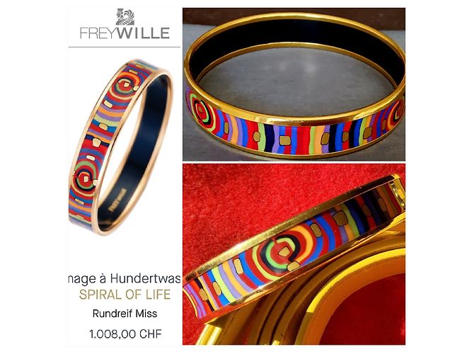 Bracciale chic Frey Wille in stile HERMÈS Multicolore - vista 14