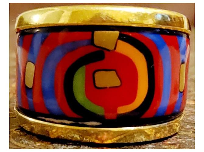 Frey Wille Ring im Stil von Hèrmes Mehrfarben - Ansicht 2