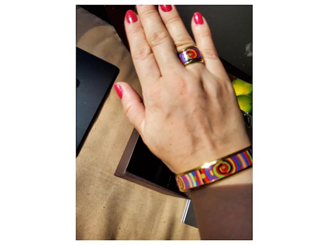 Frey Wille Ring im Stil von Hèrmes Mehrfarben - Ansicht 4