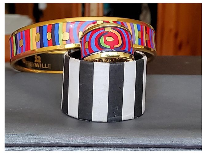 Frey Wille Ring im Stil von Hèrmes Mehrfarben - Ansicht 6