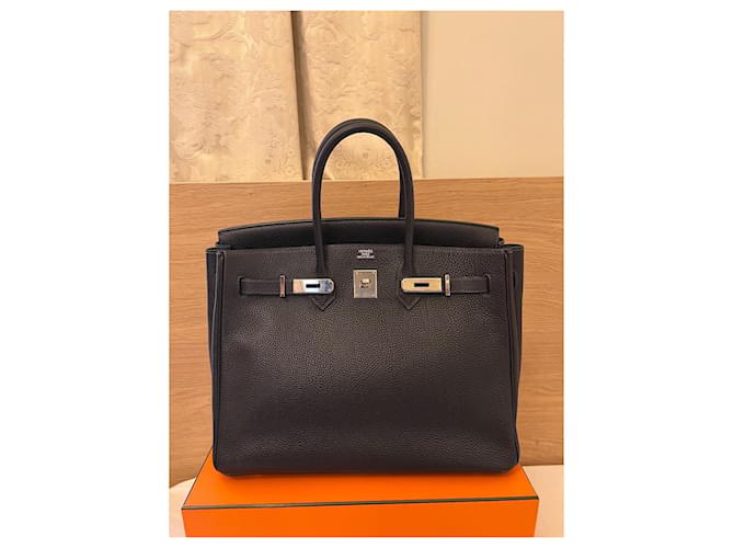 Acapulco Hermès Birkin Blu scuro - vista 3