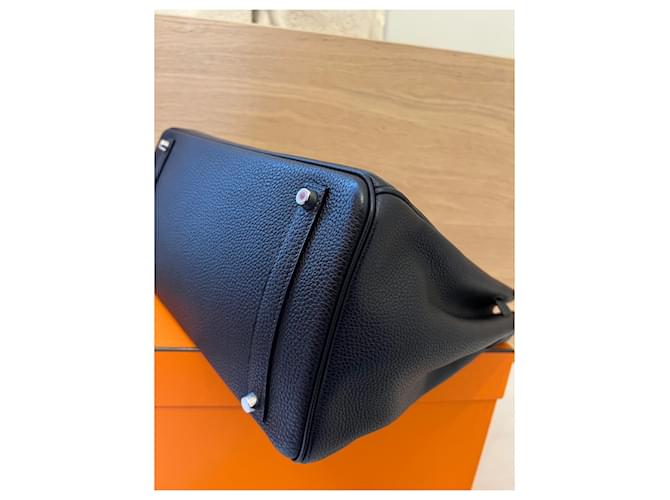Acapulco Hermès Birkin Blu scuro - vista 5