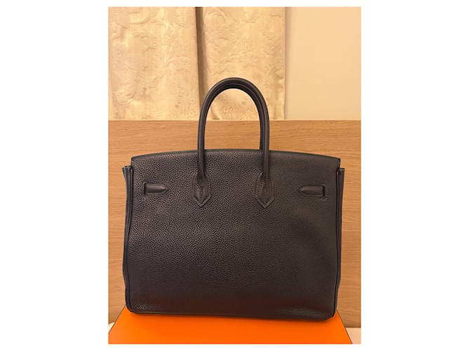 Acapulco Hermès Birkin Blu scuro - vista 6