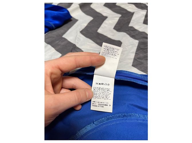 Abito Versace in seta blu reale stile camicia Blu scuro - vista 11