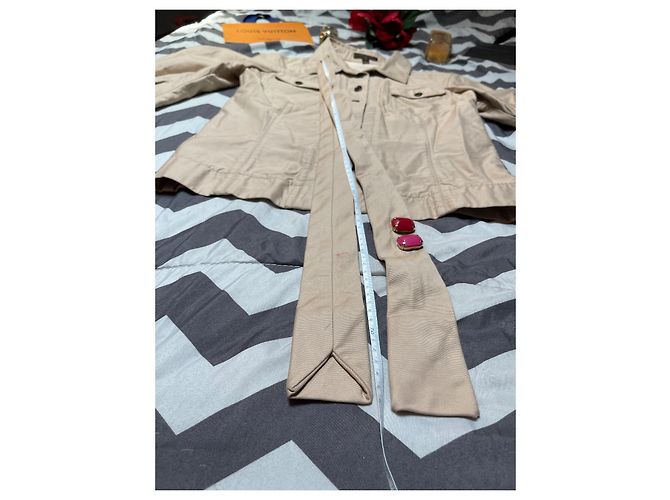Chaqueta Louis Vuitton de Algodón Beige - vista 10