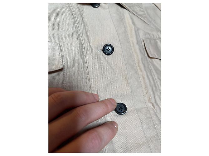 Chaqueta Louis Vuitton de Algodón Beige - vista 6