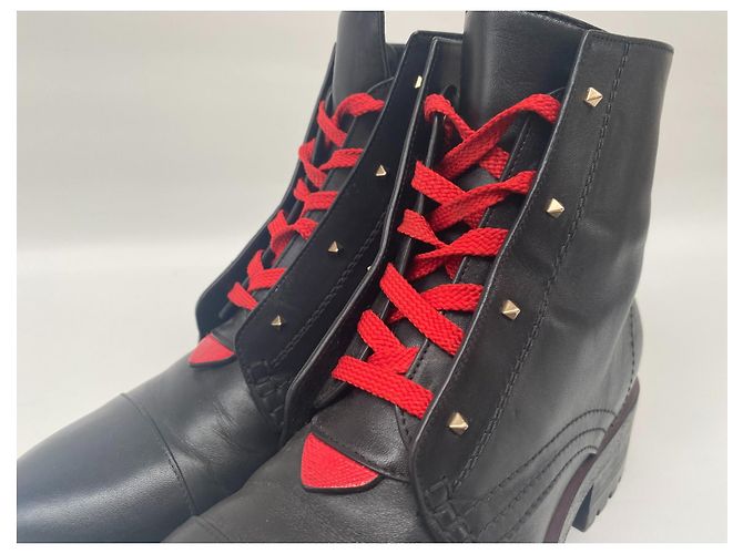 Botines Valentino Garavani Negro - vista 2
