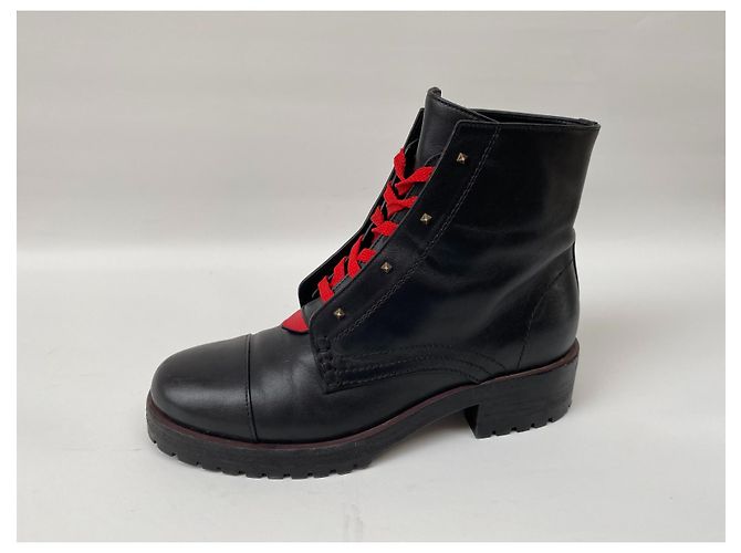 Botines Valentino Garavani Negro - vista 6