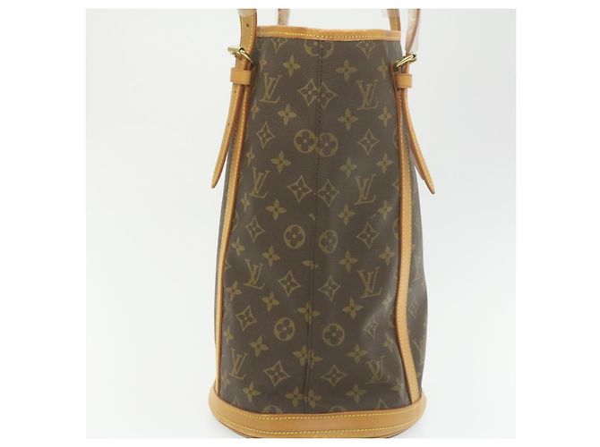 Bucket Borsa a tracolla GM a secchiello con monogramma LOUIS VUITTON M42236 LV Auth em591g - vista 4