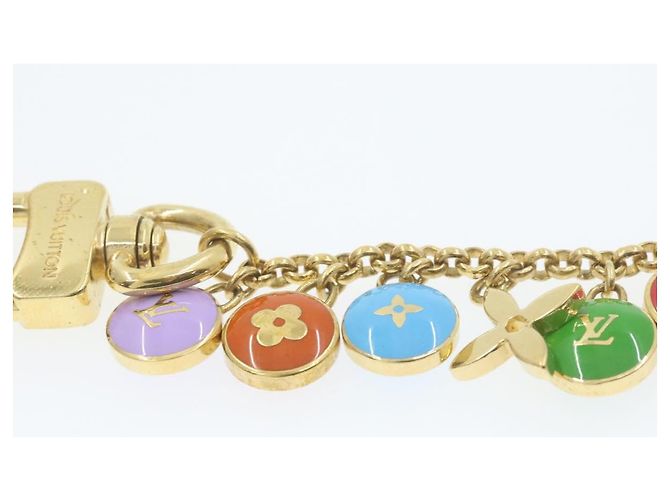 LOUIS VUITTON Porte Cles Chainne Pastilles Charm Borsa Multicolor LV Auth am615g Multicolore - vista 5