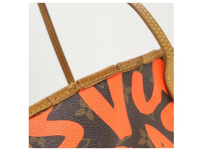 LOUIS VUITTON Monogram Graffiti Neverfull GM Tote Bag M93702 LV Auth em639g Monogramma - vista 10