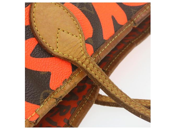 LOUIS VUITTON Monogram Graffiti Neverfull GM Tote Bag M93702 LV Auth em639g Monogramma - vista 13