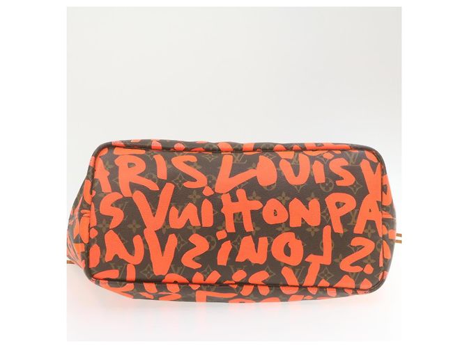 LOUIS VUITTON Monogram Graffiti Neverfull GM Tote Bag M93702 LV Auth em639g Monogramma - vista 16