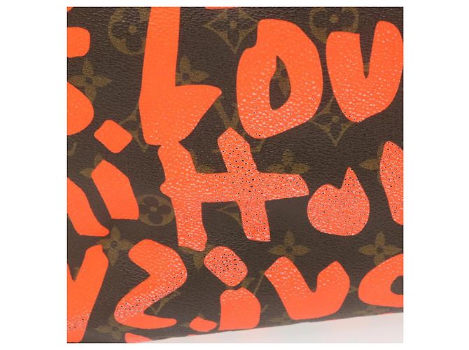 LOUIS VUITTON Monogram Graffiti Neverfull GM Tote Bag M93702 LV Auth em639g Monogramma - vista 4