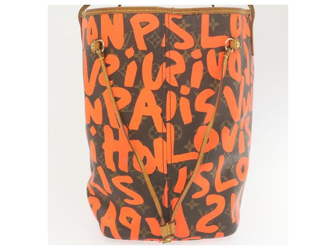 LOUIS VUITTON Monogram Graffiti Neverfull GM Tote Bag M93702 LV Auth em639g Monogramma - vista 5