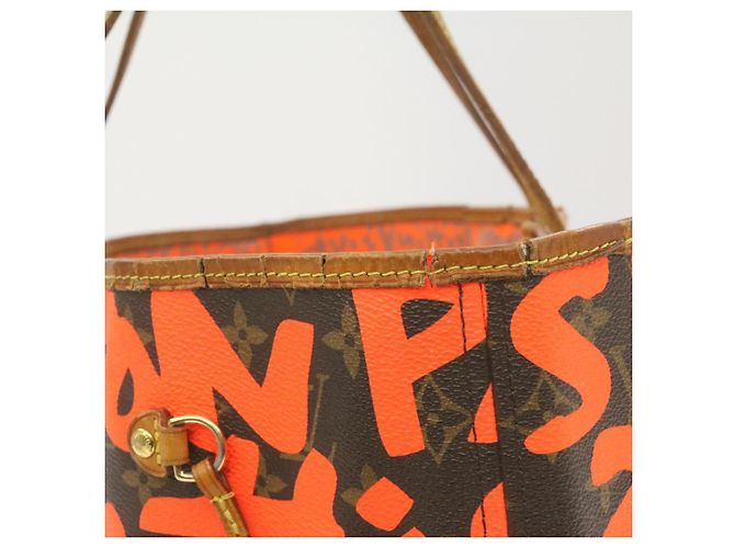 LOUIS VUITTON Monogram Graffiti Neverfull GM Tote Bag M93702 LV Auth em639g Monogramma - vista 7