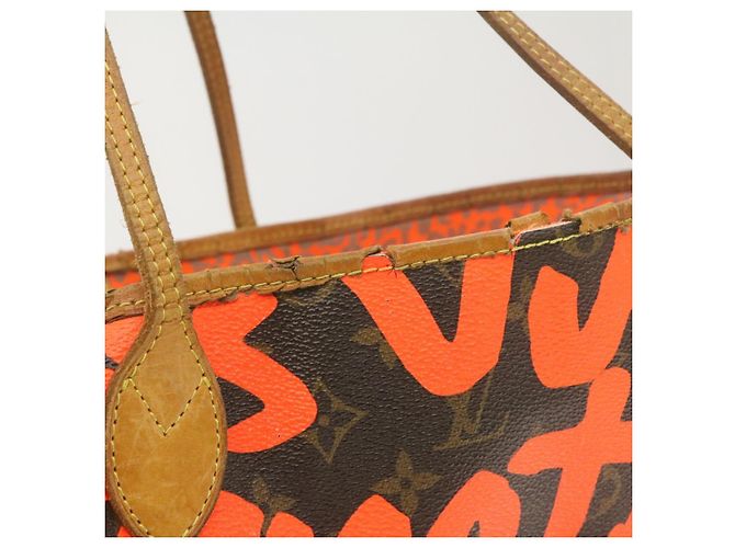 LOUIS VUITTON Monogram Graffiti Neverfull GM Tote Bag M93702 LV Auth em639g Monogramma - vista 8