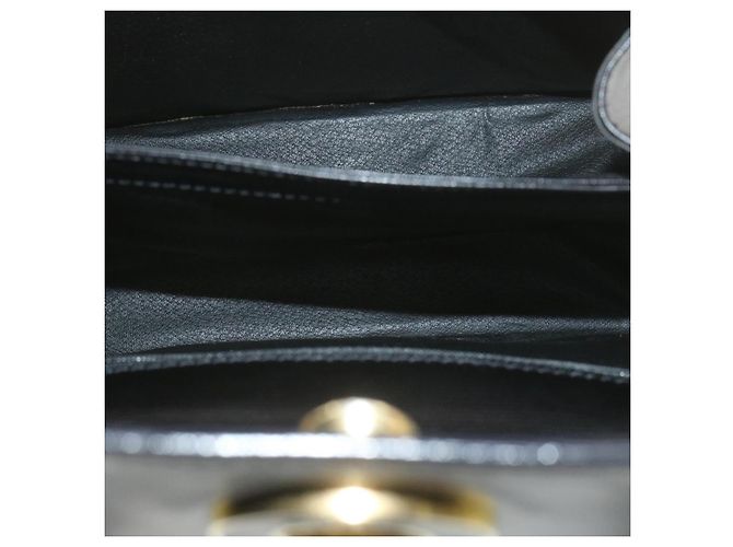 Céline CELINE Borsa a mano in pelle 2modo Black Auth sono376g Nero - vista 15