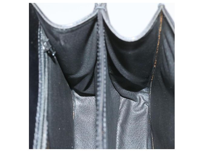 Céline CELINE Borsa a mano in pelle 2modo Black Auth sono376g Nero - vista 17