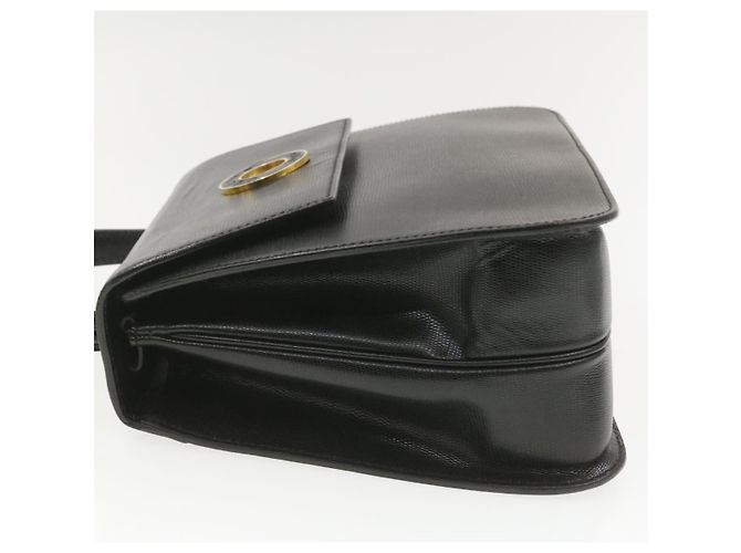 Céline CELINE Borsa a mano in pelle 2modo Black Auth sono376g Nero - vista 4