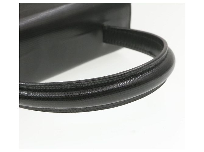 Céline CELINE Borsa a mano in pelle 2modo Black Auth sono376g Nero - vista 7