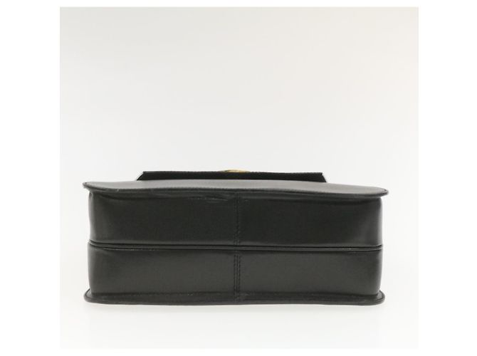 Céline CELINE Borsa a mano in pelle 2modo Black Auth sono376g Nero - vista 9