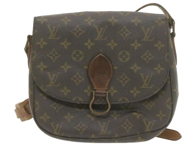 LOUIS VUITTON Monogram Saint Cloud GM Borsa a tracolla M51242 LV Auth em749g Monogramma - vista 2