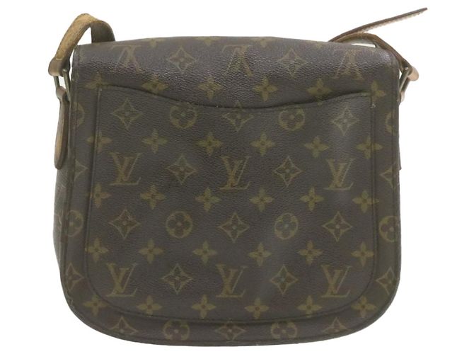 LOUIS VUITTON Monogram Saint Cloud GM Borsa a tracolla M51242 LV Auth em749g Monogramma - vista 3