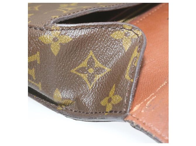 Saint-Cloud LOUIS VUITTON Monogram Saint Cloud GM Borsa a tracolla M51242 LV Auth em978g Monogramma - vista 16