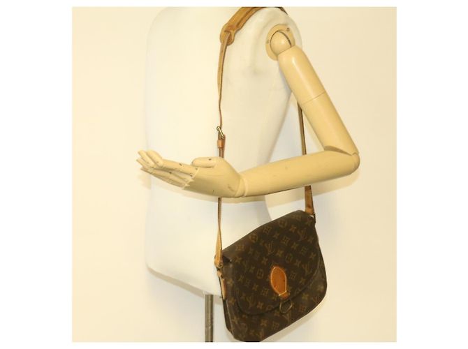 Saint-Cloud LOUIS VUITTON Monogram Saint Cloud GM Borsa a tracolla M51242 LV Auth em978g Monogramma - vista 25