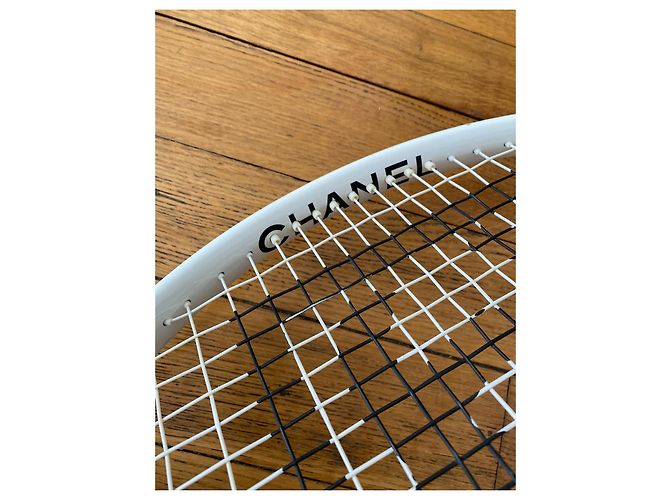 Racchetta da tennis Chanel nera e bianca Nero Bianco - vista 2