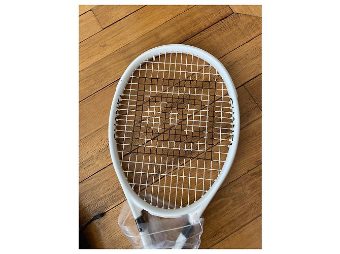 Racchetta da tennis Chanel nera e bianca Nero Bianco - vista 4