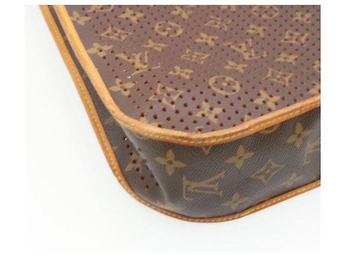 LOUIS VUITTON Borsa a spalla Perfo Musette Monogram Arancione M95174 LV Auth bs299alla - vista 16