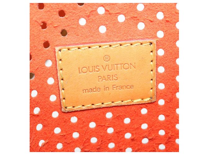 LOUIS VUITTON Borsa a spalla Perfo Musette Monogram Arancione M95174 LV Auth bs299alla - vista 17
