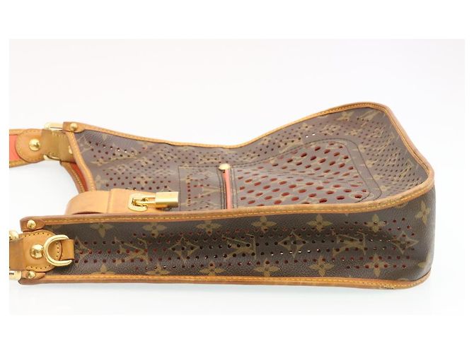 LOUIS VUITTON Borsa a spalla Perfo Musette Monogram Arancione M95174 LV Auth bs299alla - vista 4