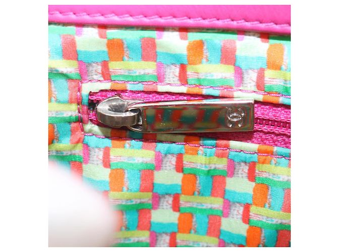 Coco rain CHANEL Matelasse Coco Borsa a tracolla con catena foderata antipioggia Lamb Skin Pink Auth 29191alla Rosa - vista 25