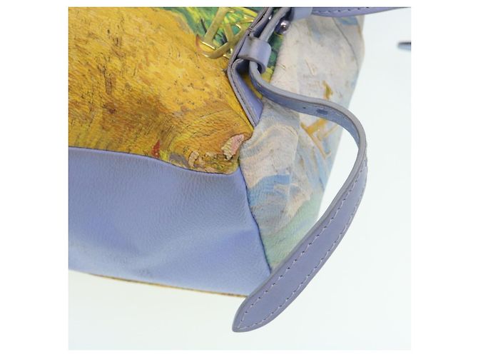 LOUIS VUITTON Van Gogh Masters Collection Palm Springs Rucksack M43374 LV 29237BEIM Blau - Ansicht 17