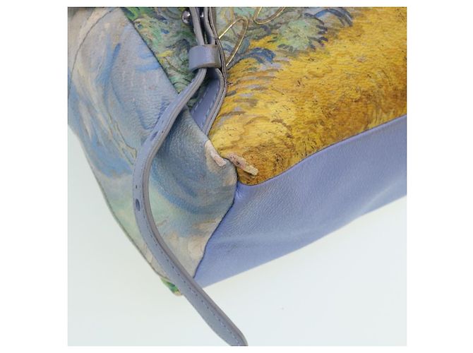 LOUIS VUITTON Van Gogh Masters Collection Palm Springs Rucksack M43374 LV 29237BEIM Blau - Ansicht 18